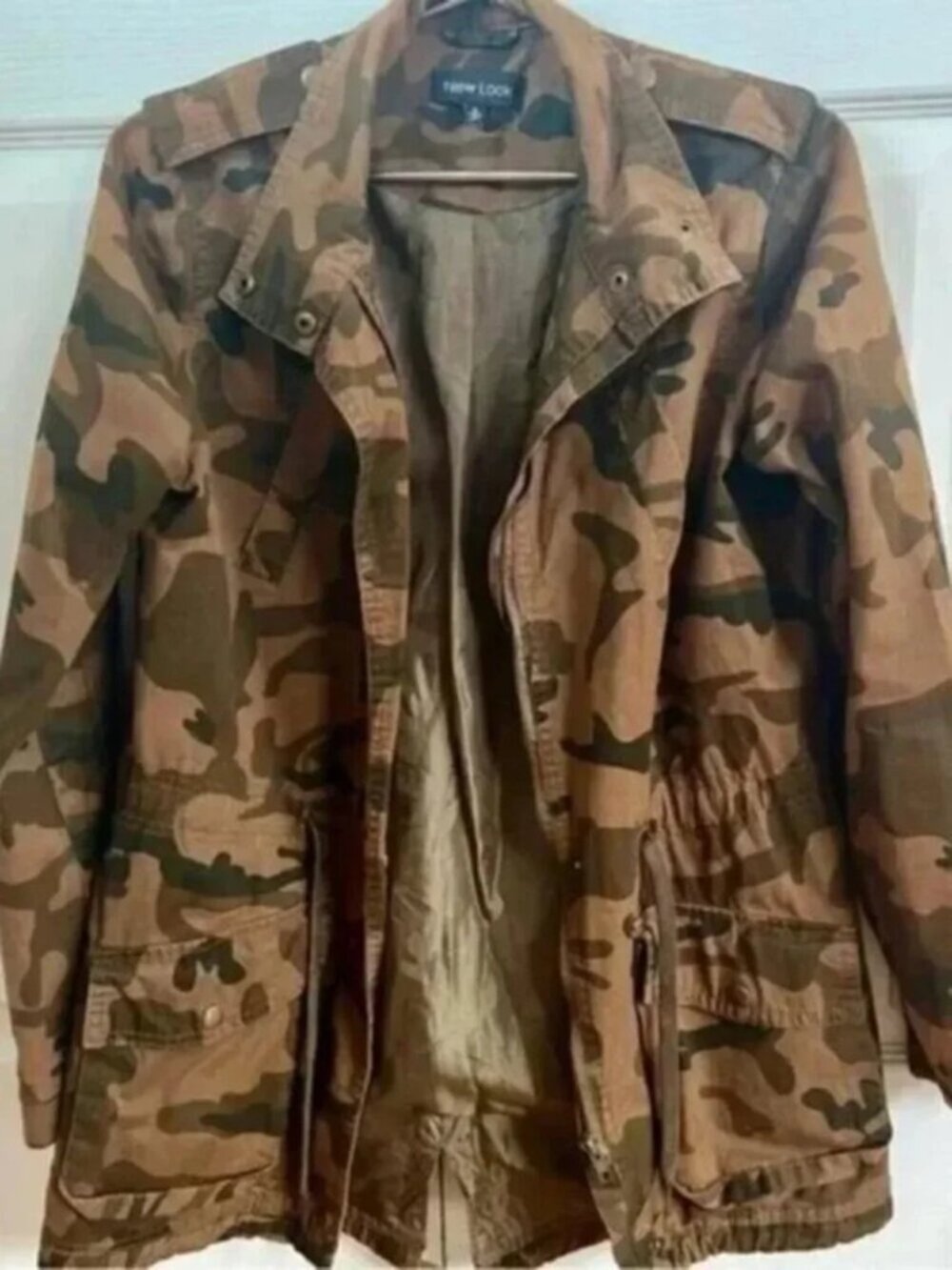 Camouflage Military Army Spring Utility Light Jacket